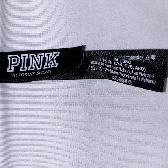 PINK Victoria’s Secret Bikini Bottom Swim Ribbed High Leg High Waisted Mini - Picture 9 of 10